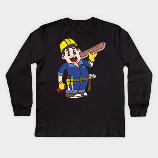 ROOFER Kids Long Sleeve T-Shirt